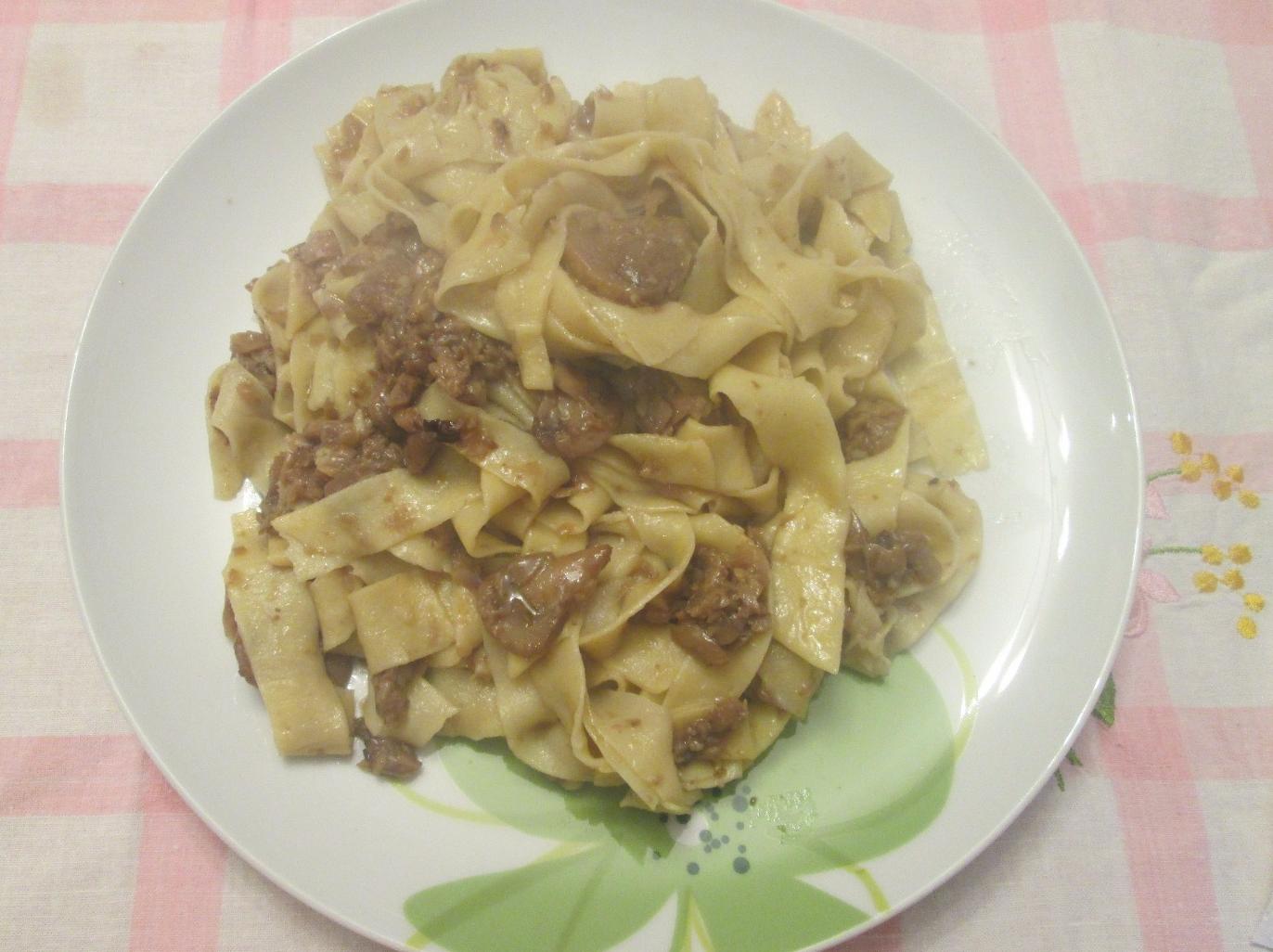 pappardelle ai funghetti